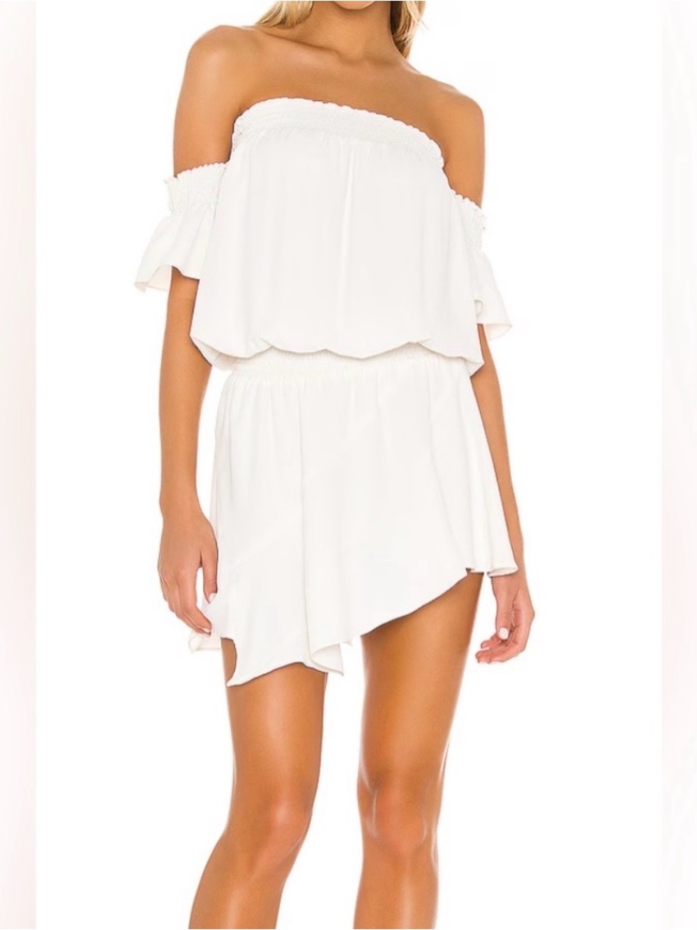 AMANDA UPRICHARD Ariella Off the Shoulder Dress